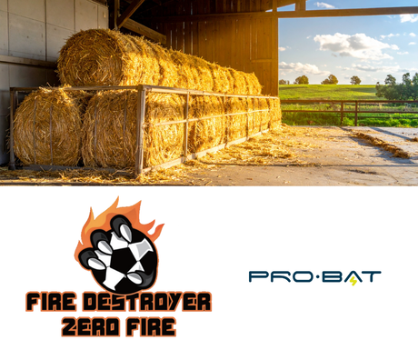 Avtomatske gasilne naprave Fire Destroyer v kmetijstvu