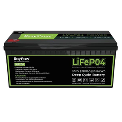 RoyPow S12200B LiFePO4 baterija 12,8 V 200 Ah z Bluetooth povezavo