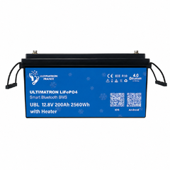Ultimatron LiFePO4 200Ah 12,8V PRO z grelcem UBL-12-200H-PRO
